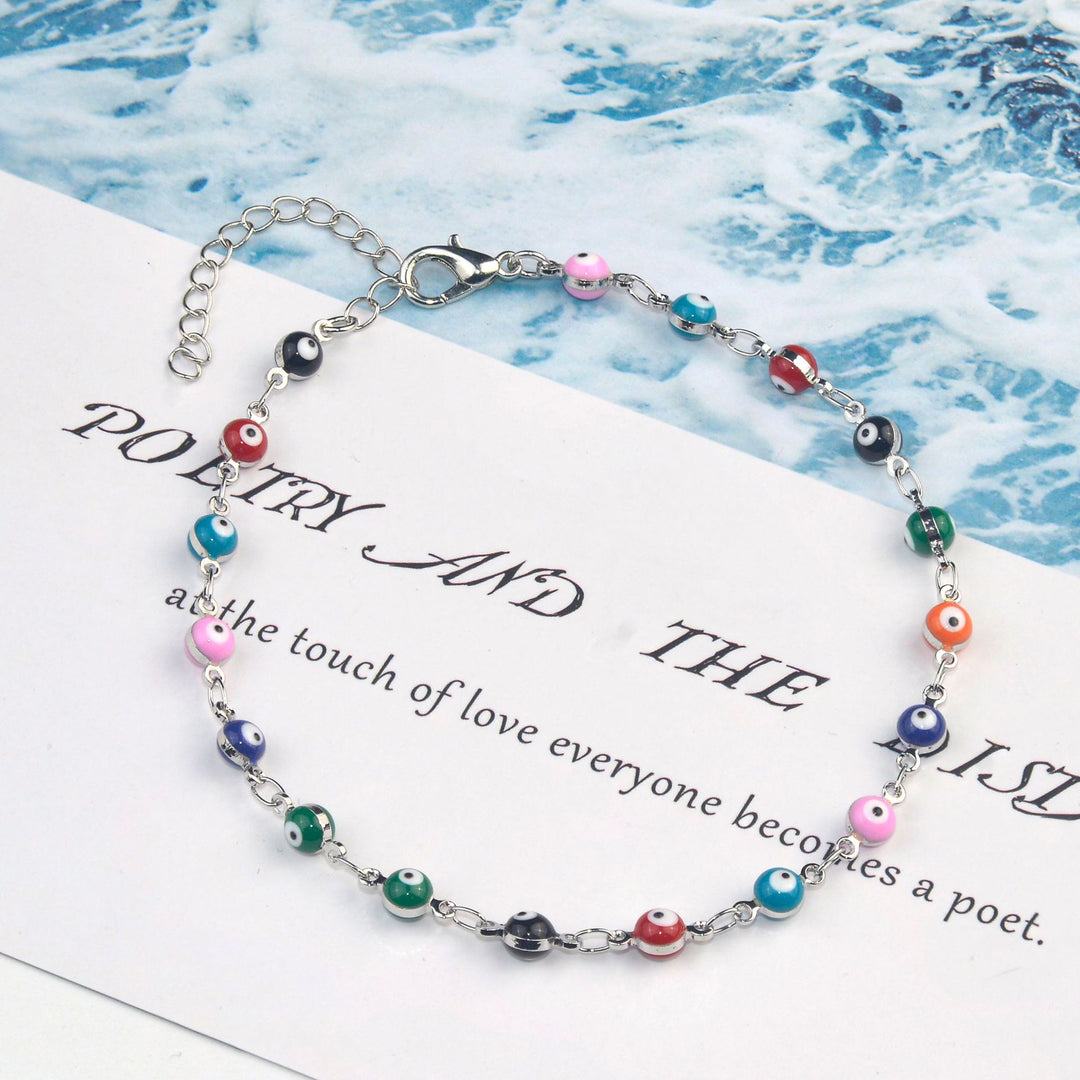 Colorful Beaded Ankle Bracelet Stornfield