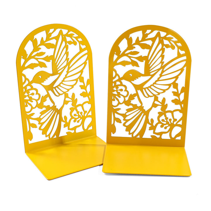 Decorative Metal Hummingbird Bookends