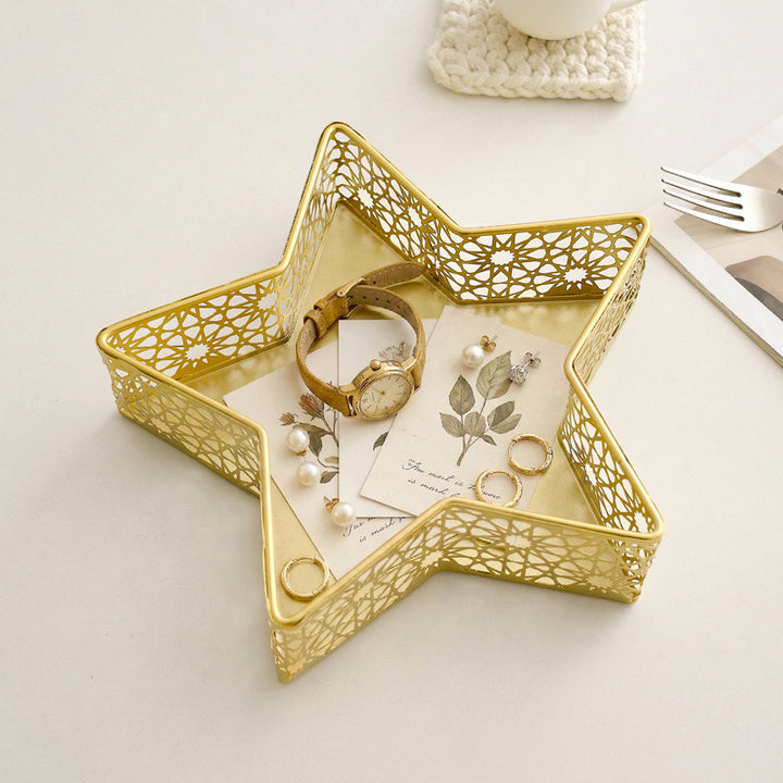 Elegant metal candle holder Stornfield