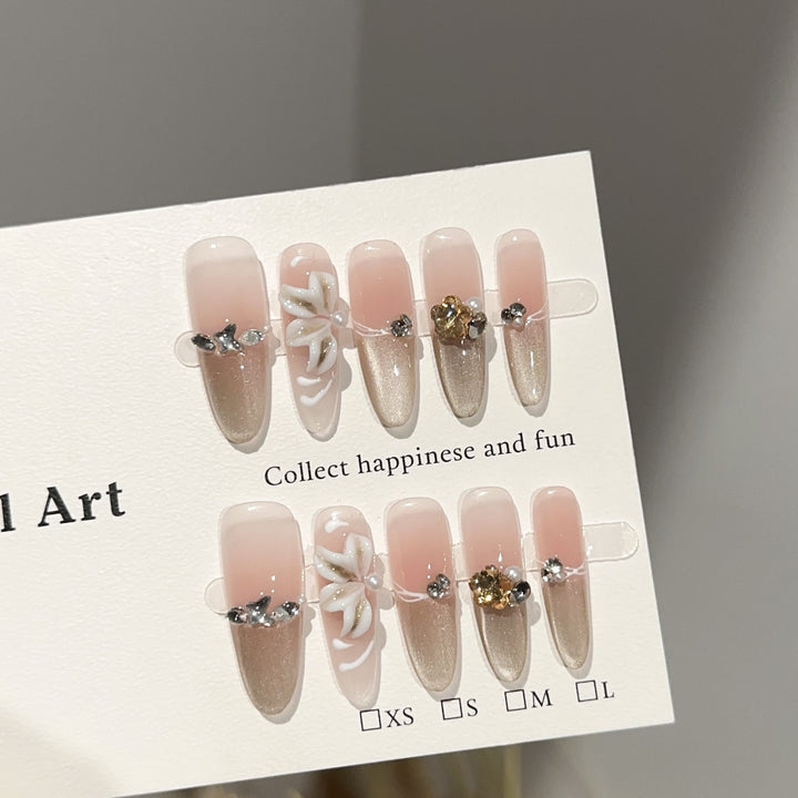 Creative Floral Nail Art Set