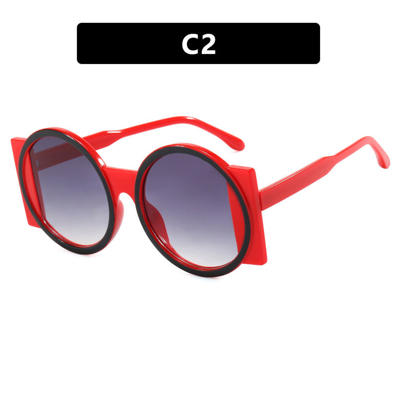 Women's oversized sunglasses with square frame and UV protection Stornfield