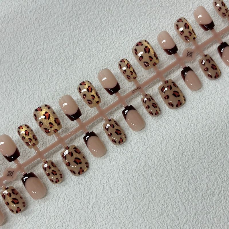 Artistic Ombre Press-On Nail Tips Set Stornfield