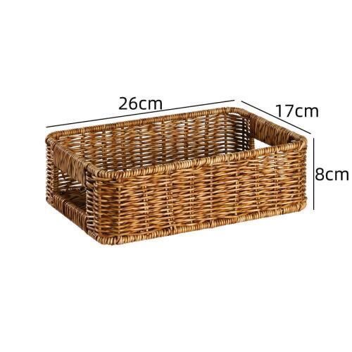 Rectangular Woven Storage Basket Stornfield