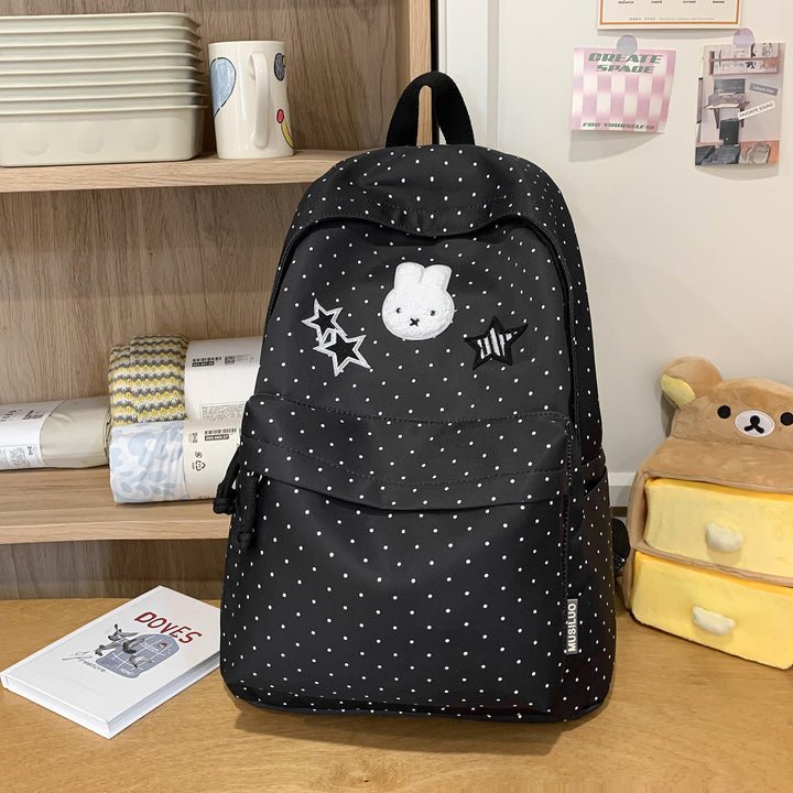 Playful Bunny and Star-Themed Backpack Stornfield
