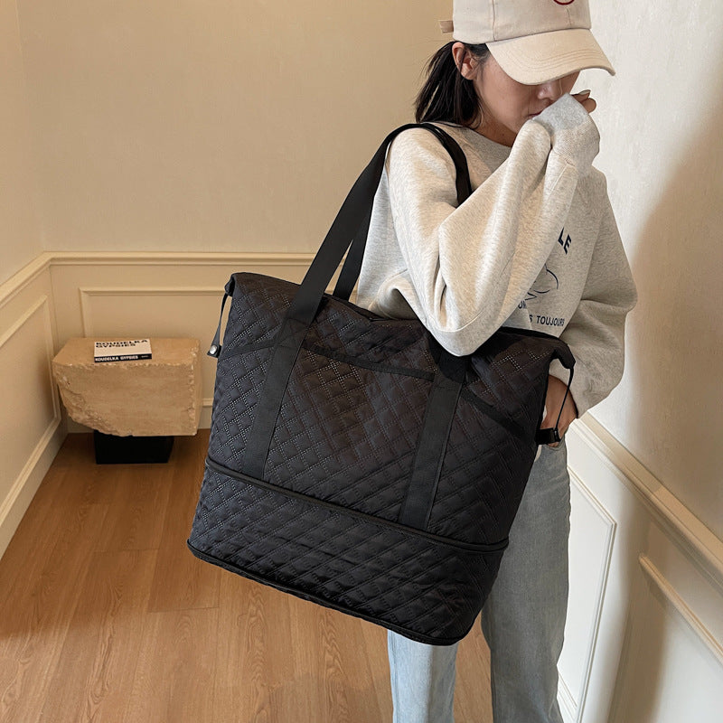 Quilted Travel Weekender Bag Stornfield