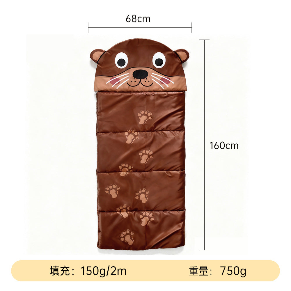 Children's sleeping bag with animal design Stornfield
