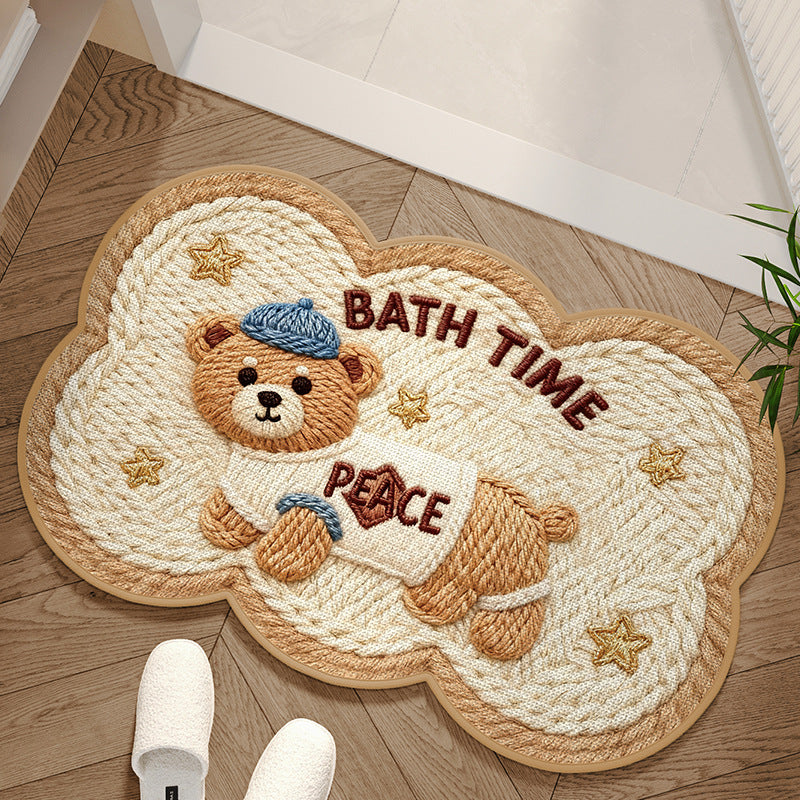 Decorative Cartoon Bathroom Mat