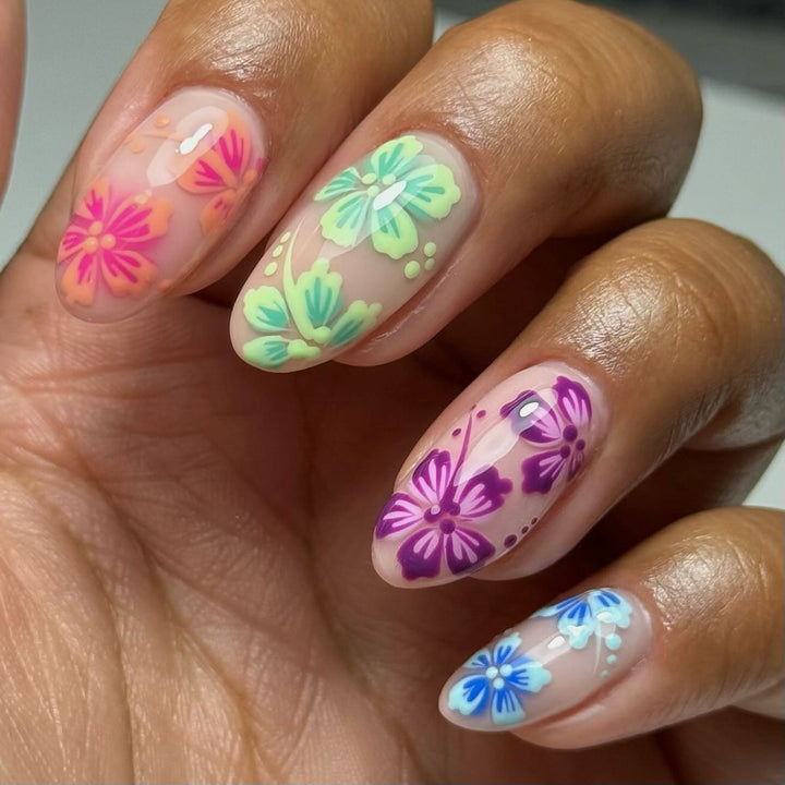 Floral Nail Art