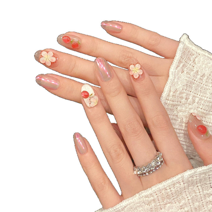Artistic Press-On Nail Set Stornfield
