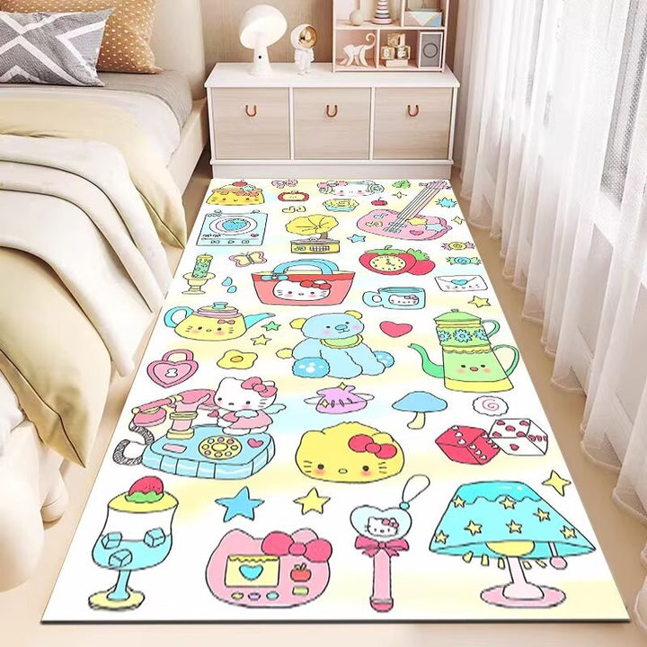 Cute Cartoon-Themed Area Rug