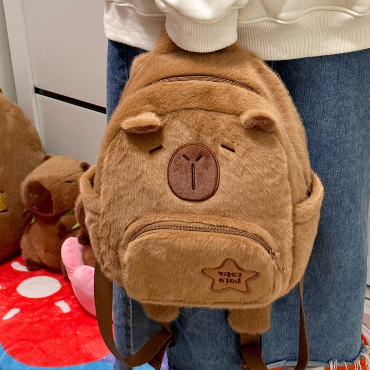 Plush Backpack in Bear Style Stornfield