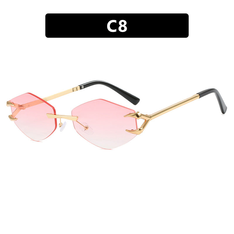 Women's extravagant hexagonal sunglasses with innovative frame and UV protection Stornfield