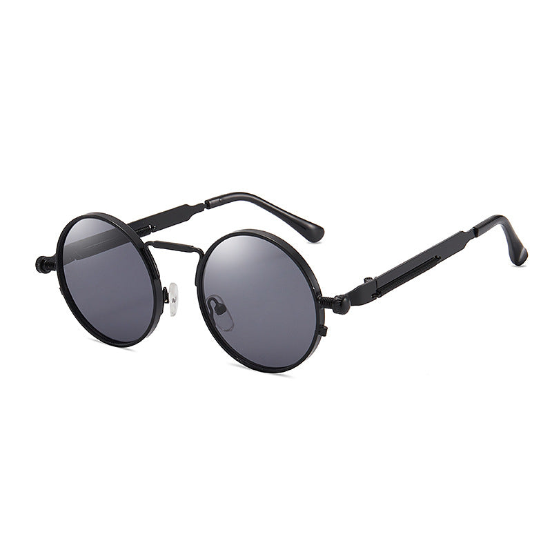 Women elegant round metal glasses Stornfield