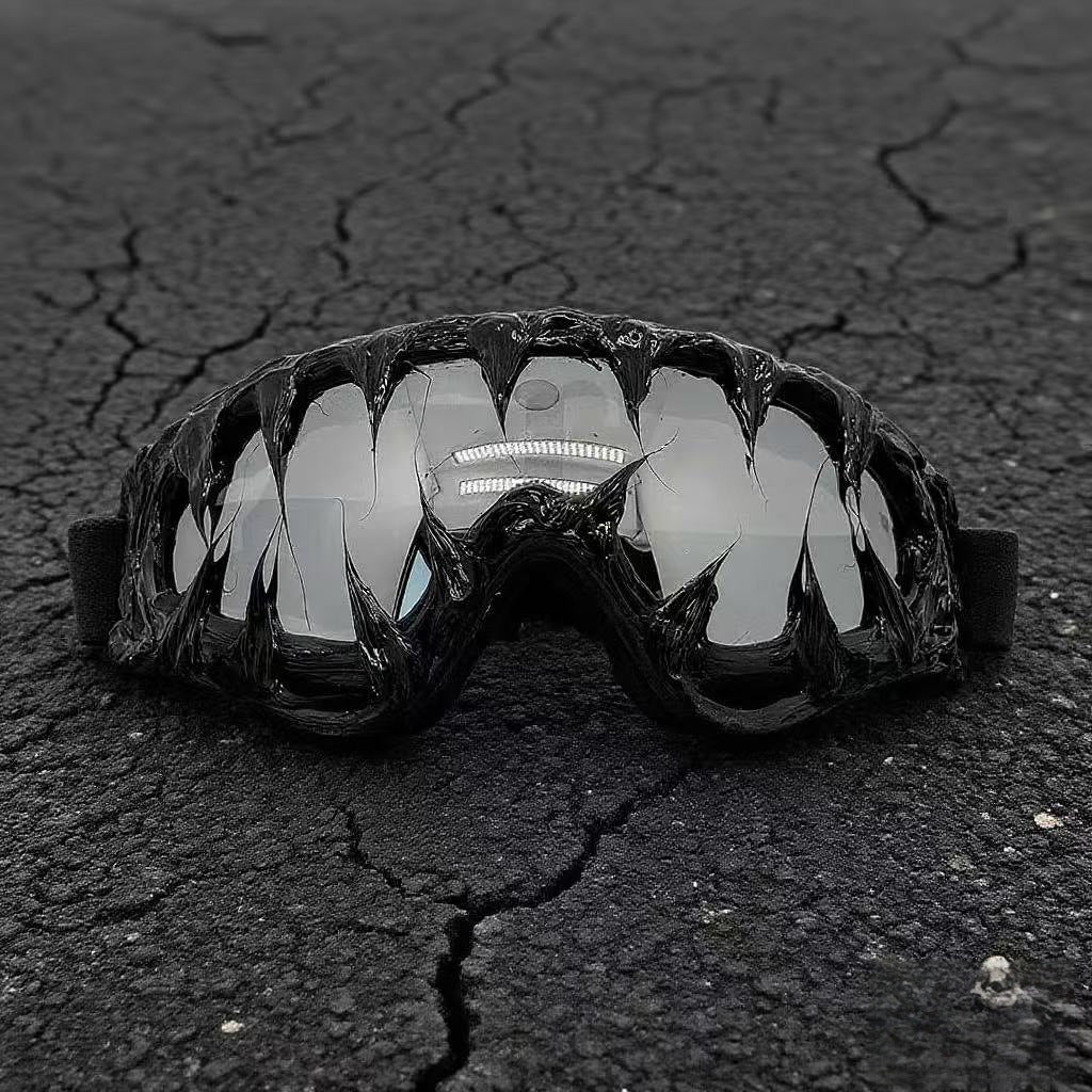 Ladies sporty ski goggles with innovative and aggressive design Stornfield