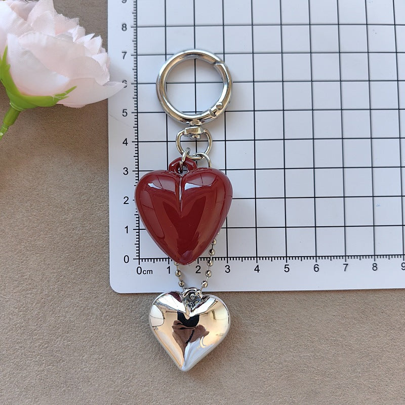 Keychain with bow and heart motif Stornfield