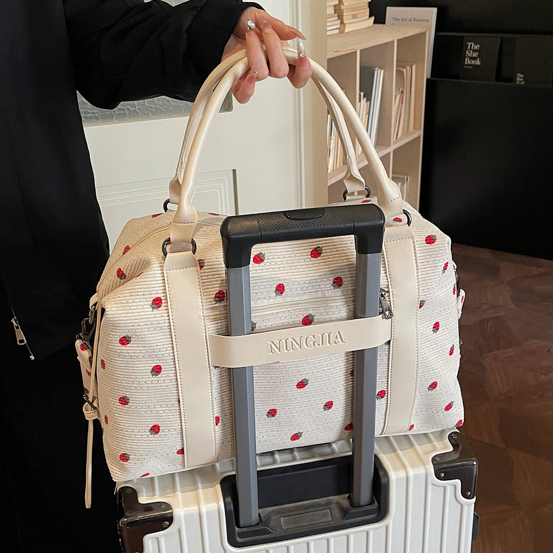 Stylish Quilted Weekend Duffle Bag Stornfield