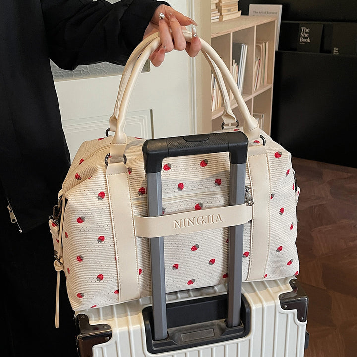 Stylish Quilted Weekend Duffle Bag Stornfield