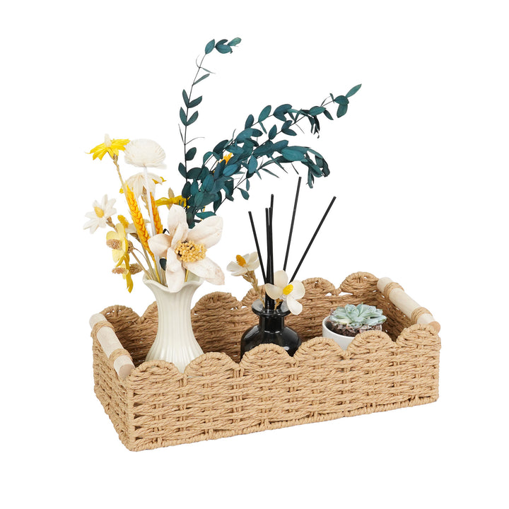 Decorative Woven Storage Caddy Stornfield