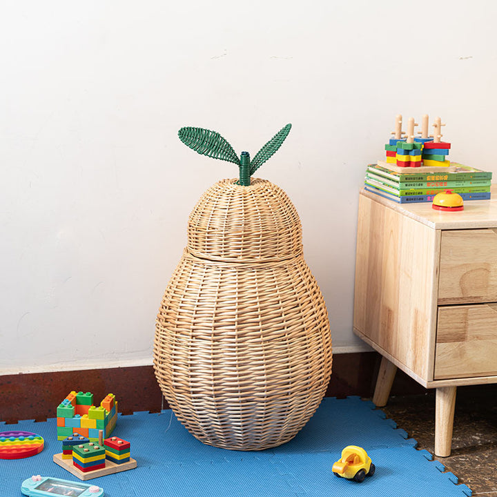 Decorative Apple-Shaped Storage Basket Stornfield