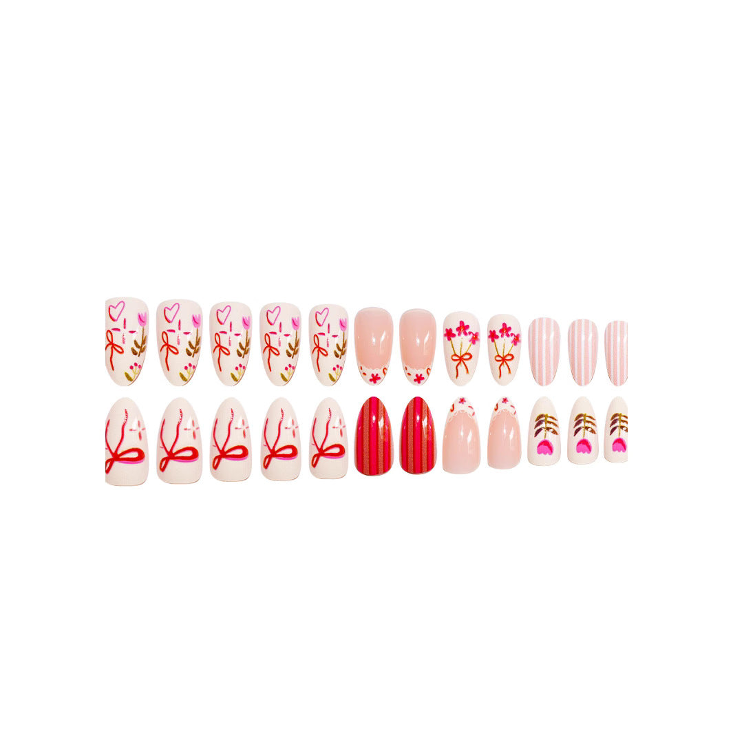 Artistic Floral Nail Art Set Stornfield
