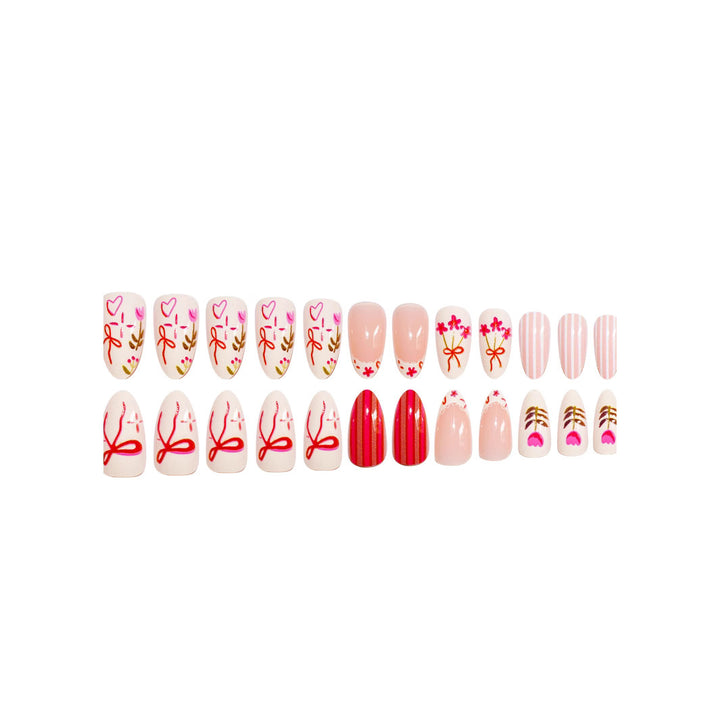 Artistic Floral Nail Art Set Stornfield