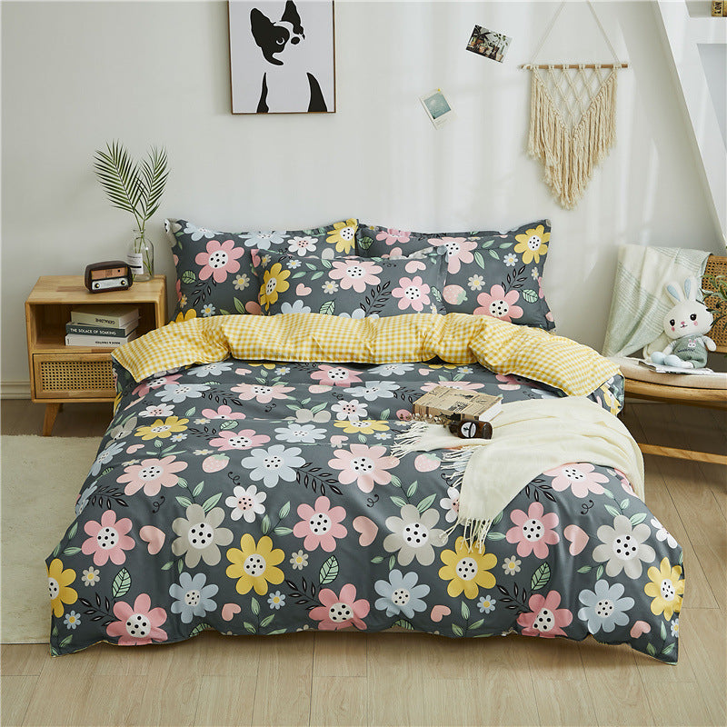 Floral Patterned Comforter Set