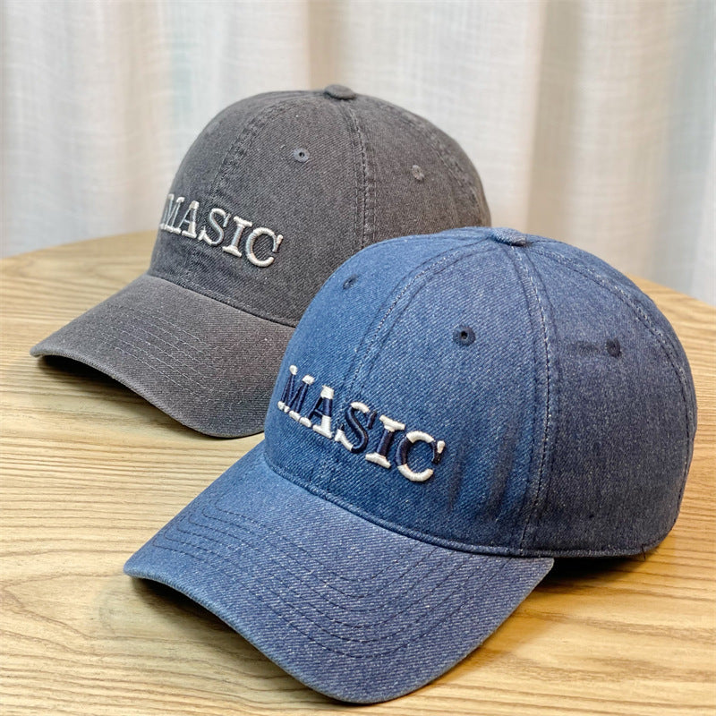 Women's Embroidered Denim Baseball Cap Stornfield