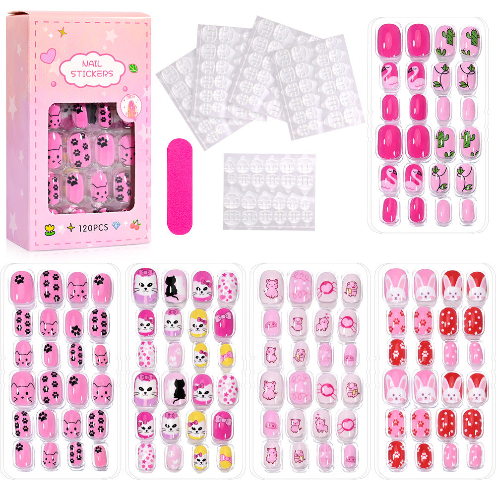 Fun Themed Press-On Nail Set Stornfield