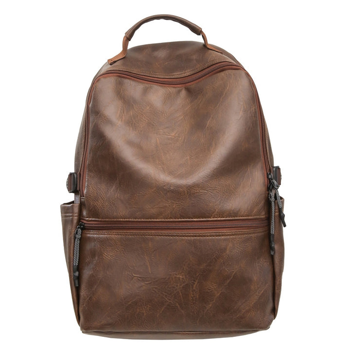 Vintage Leather Travel Backpack Stornfield