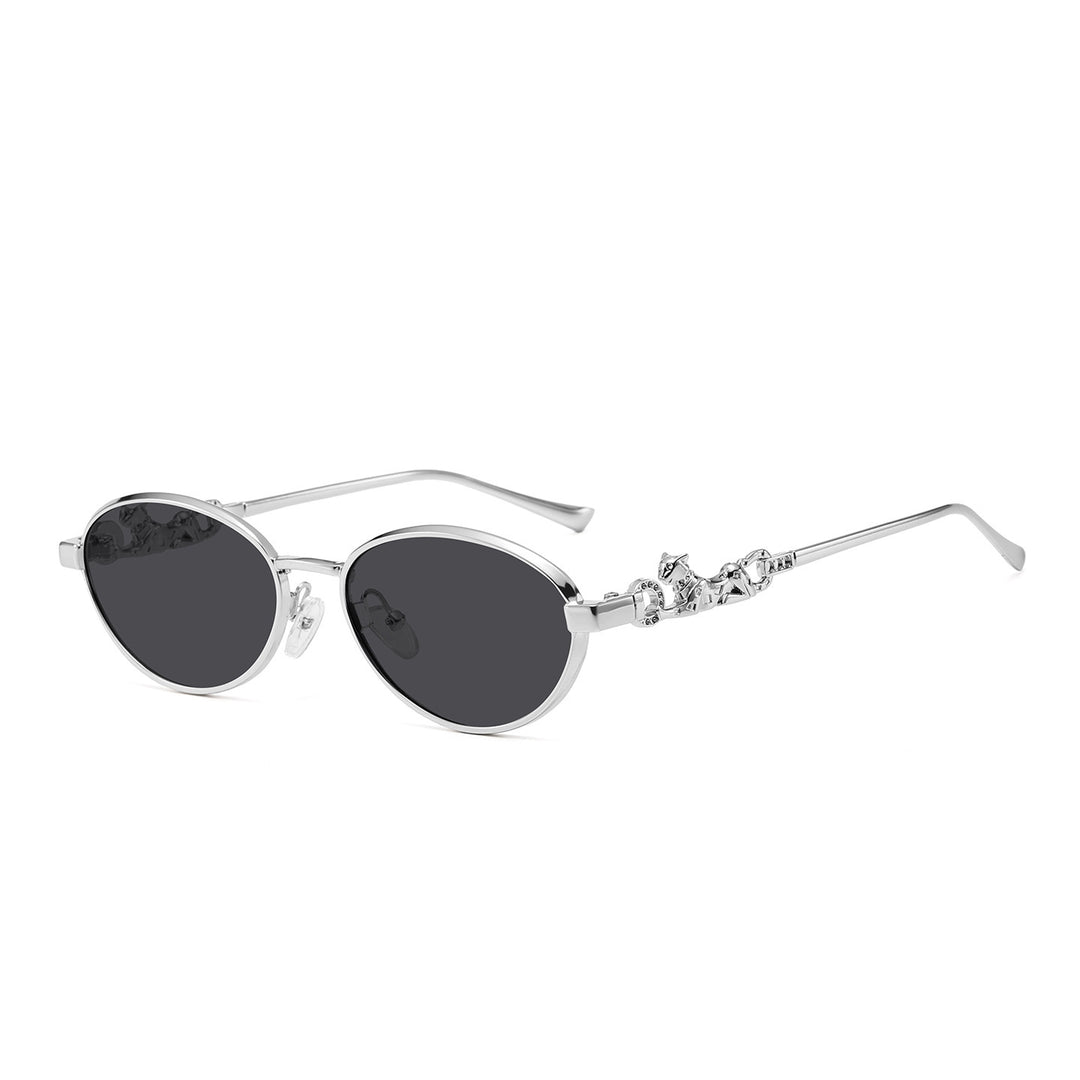 Decorative Oval Frame Sunglasses Stornfield