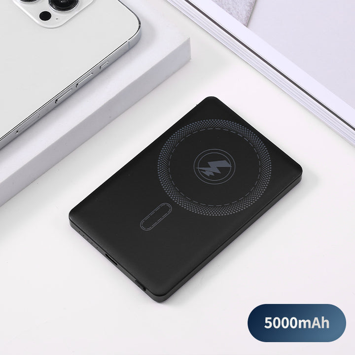 Portable power bank with inductive fast charging technology and 5000 mAh capacity Stornfield