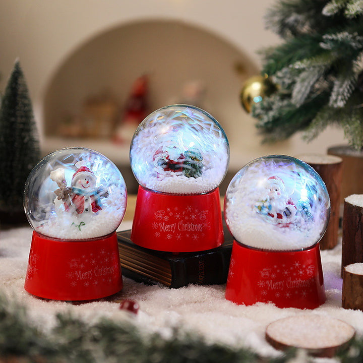 Snow globe with Santa Claus and Christmas tree Stornfield