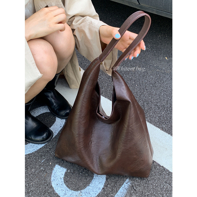 Sleek Soft Leather Hobo Bag Stornfield