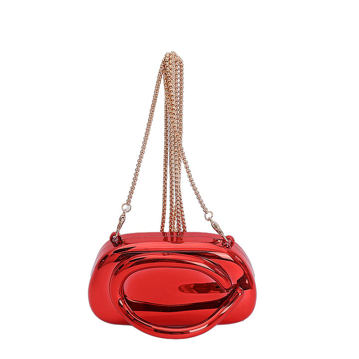 Chic Metallic Evening Clutch Stornfield