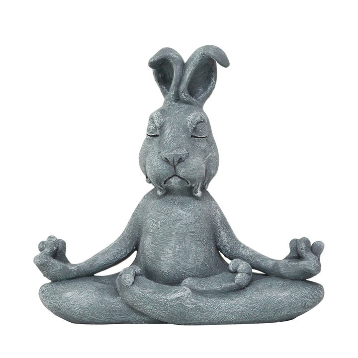 Decorative Meditation Rabbit Figurine