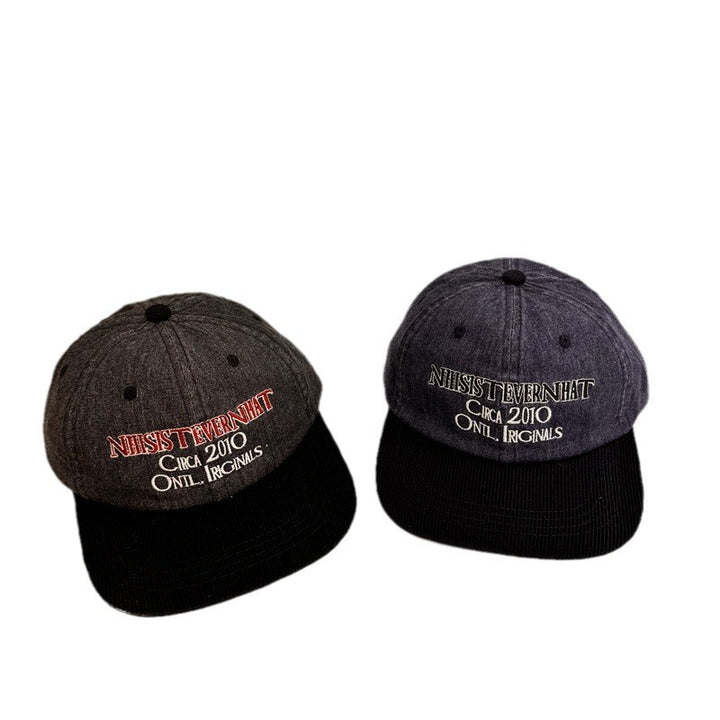 Men's Vintage-Inspired Embroidered Baseball Cap Stornfield