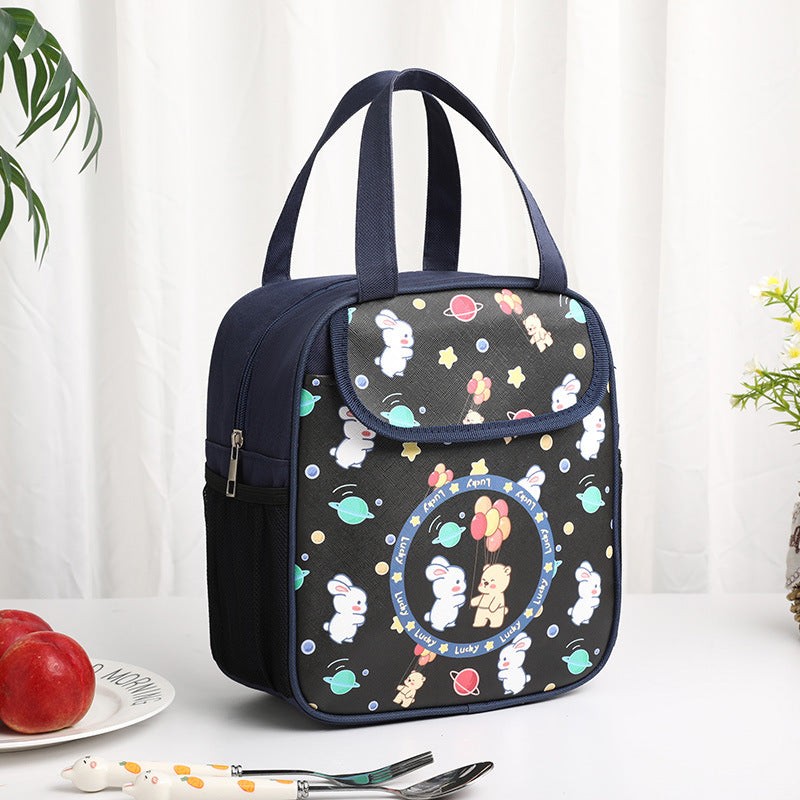 Kids Insulated Rabbit-Themed Lunch Bag Stornfield