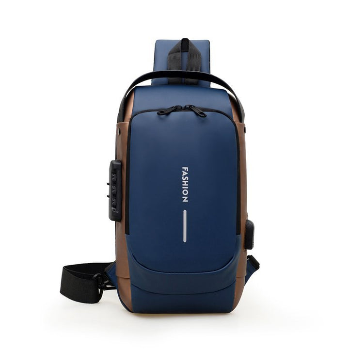 Shoulder bag with ergonomic design and multiple compartments Stornfield