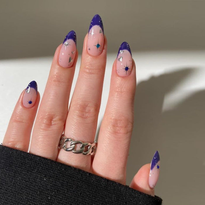 Glamorous Almond-Shaped Nail Enhancements Stornfield