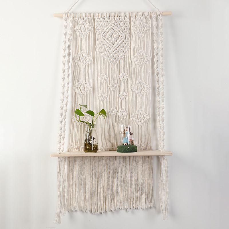 Macrame Wall Shelf with Hanger Stornfield