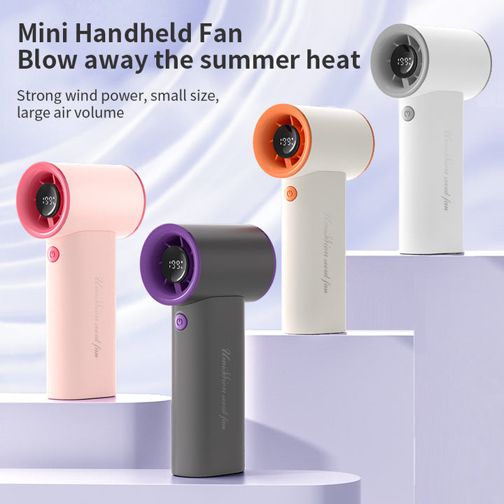 Unisex nan compact digital travel hair dryer with LED temperature display and quiet motor Stornfield