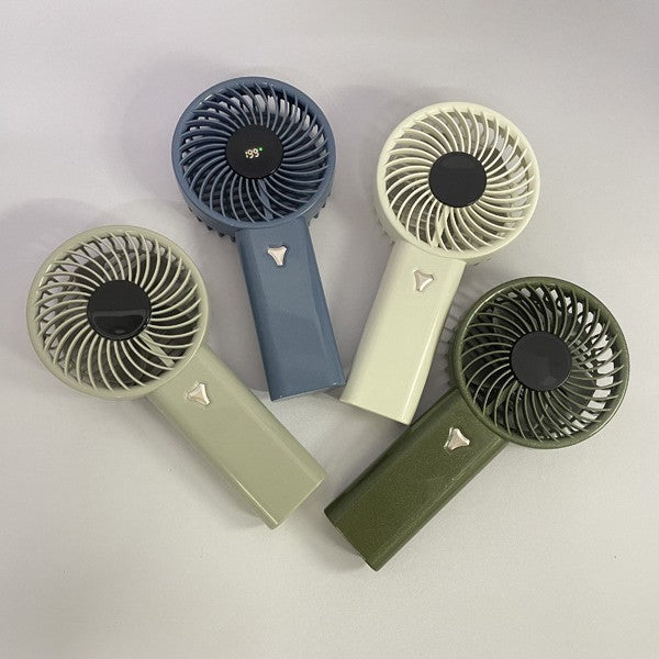 Unisex Portable USB Handheld Fan with Ergonomic Handle Stornfield