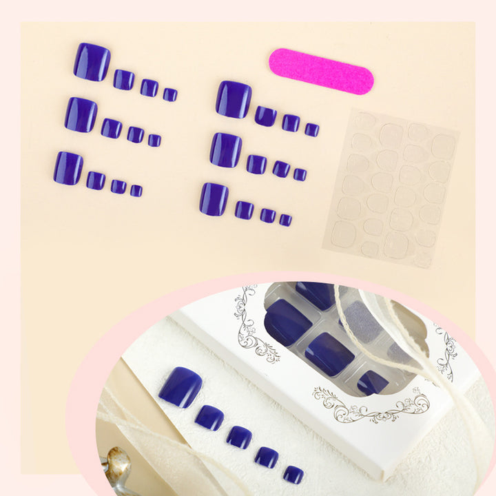 Artificial nail set with elegant, glossy surface Stornfield