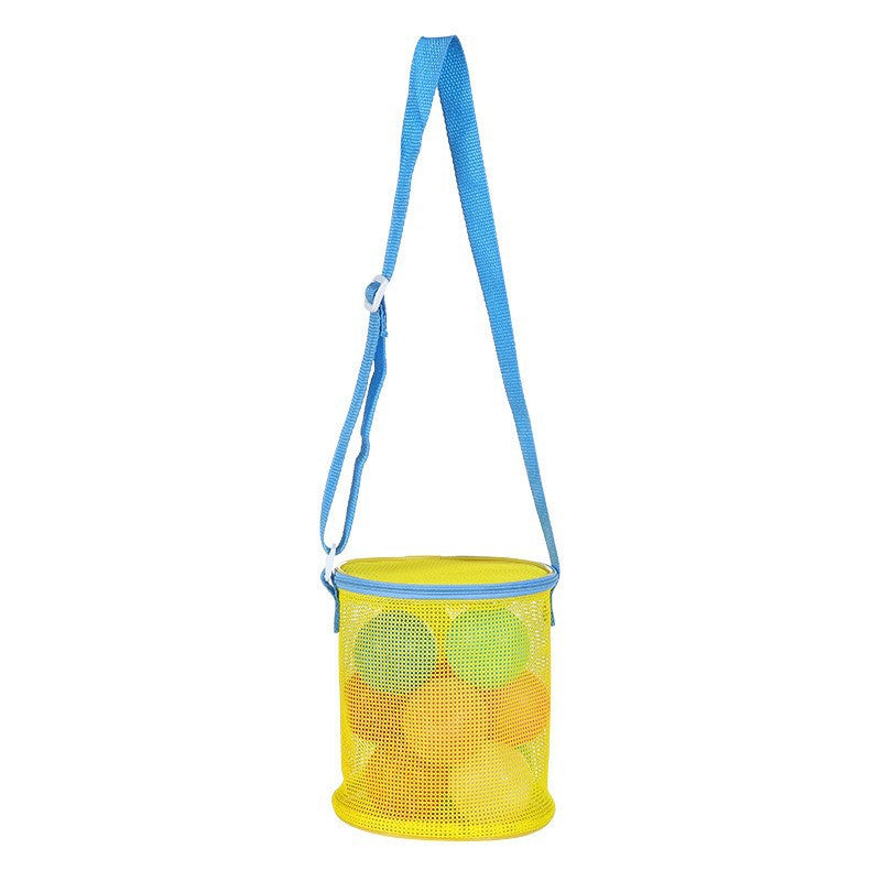 Versatile Beach Bag In Airy Mesh Design Stornfield