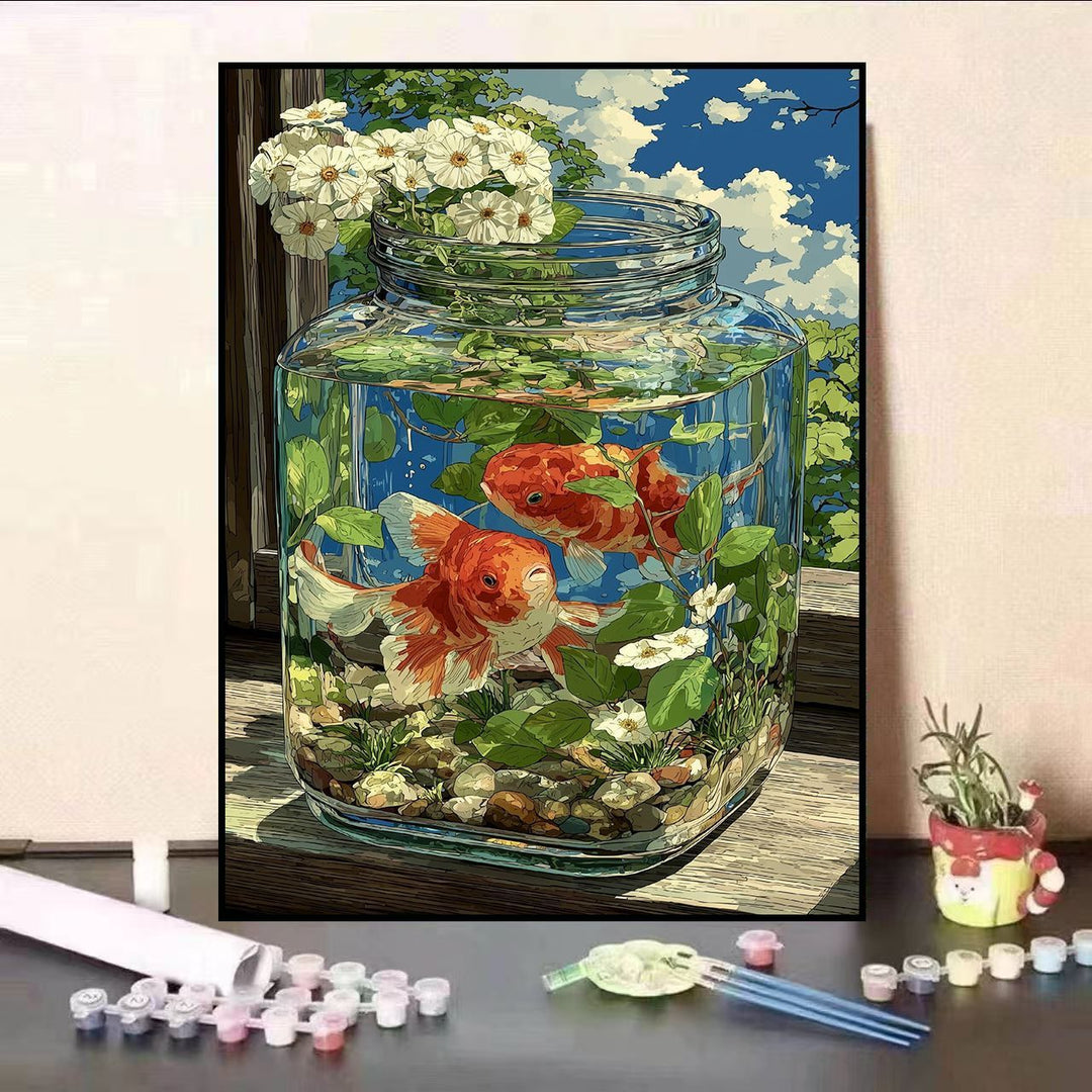 Scenic Balcony Canvas Art Print Stornfield
