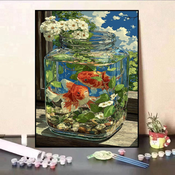 Scenic Balcony Canvas Art Print Stornfield