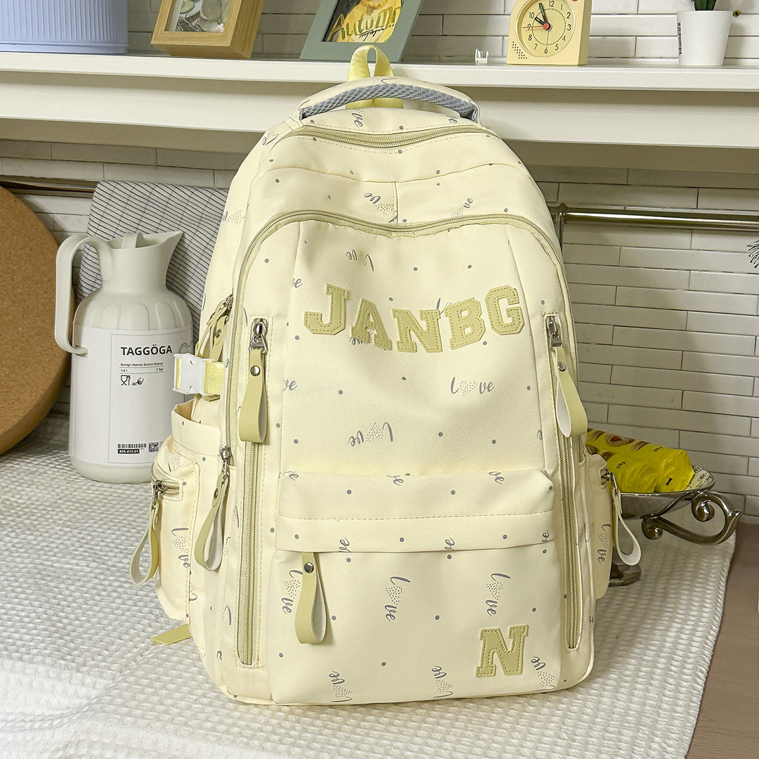 Stylish Non-Transparent Fabric Backpack Stornfield