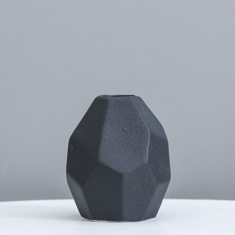 Geometric Decorative Ceramic Vase Stornfeild