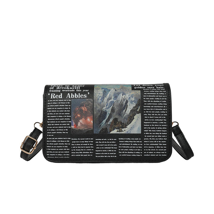 Illustrated Crossbody Bag