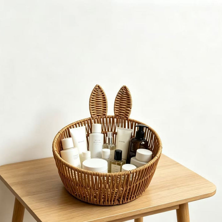 Women Decorative Basket with Ears Stornfield